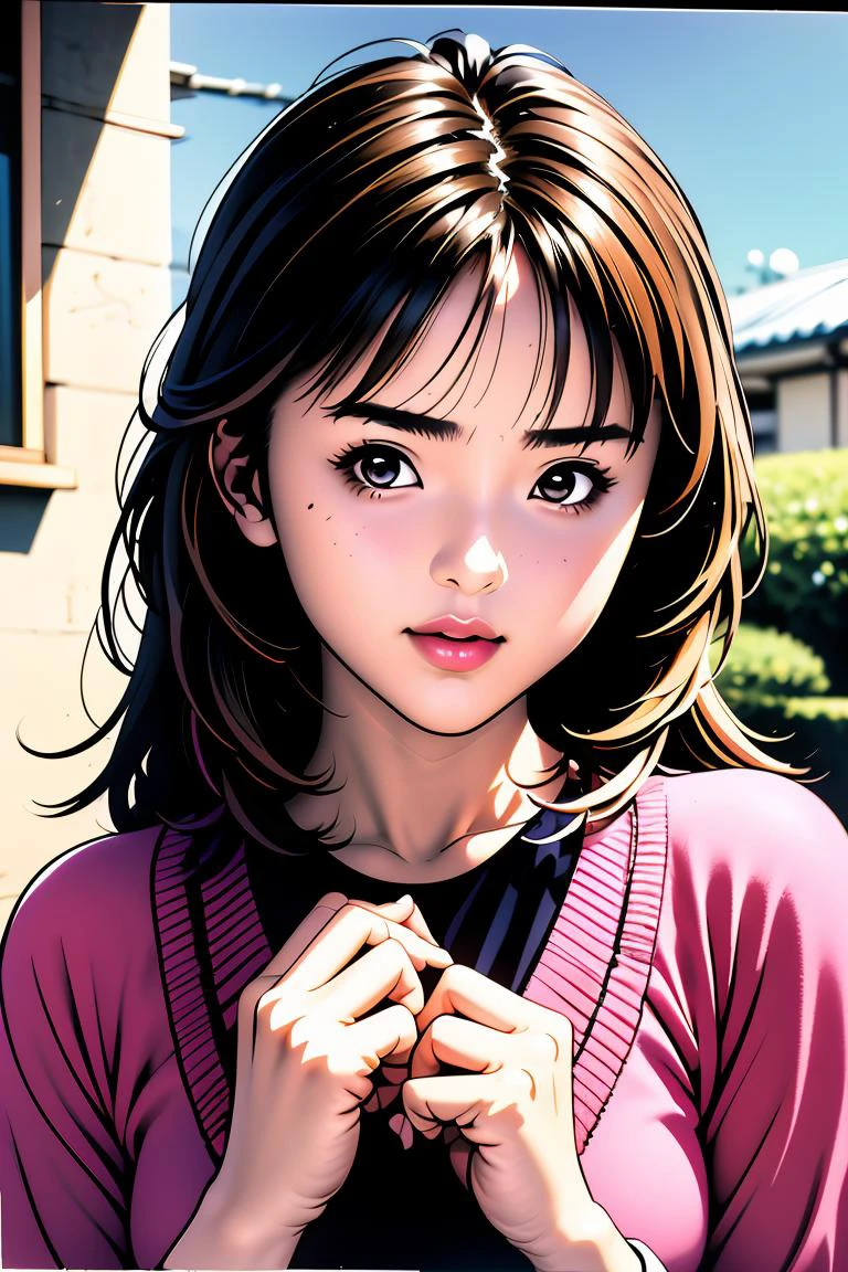 (masterpiece, best quality), 1girl, <lora:Katsura Masakazu_v3:1> Yoshizuki iori