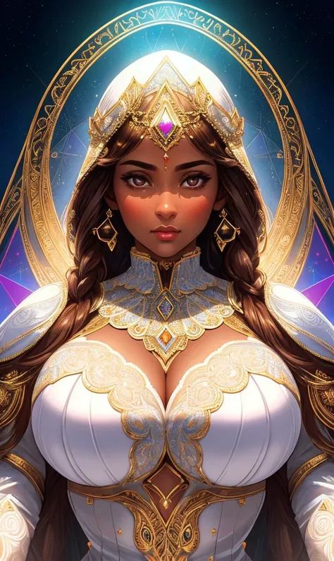 paradox,impossible geometry,hypercube,portrait,impossible figures,(asymmetry:1.4),european woman,overweight,detailed face,brown skin,hyperrealistic,8k,ultra-detailed,highres,best quality,masterpiece:1.2,realistic photo,realistic lighting,volumetric lighting,cinematic lighting,realistic effects,focus,(colorful:1.1),glow,extreme details,Beautiful Psychedelic Trippy White Intricate Detailed Elaborate,highly detailed, latensification