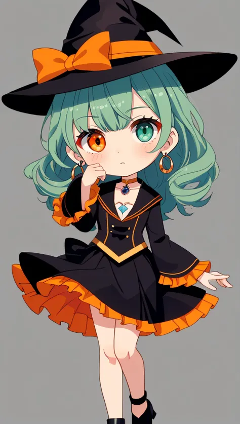 (chibi \(style\):1.4)
1girl
jewelry, brooch, green hair, green eyes, looking at viewer, hat, eyeball hat ornament, eyelashes, mismatched pupils, hair between eyes, chest jewel, solo, closed mouth, grey eyes, peaked cap, sidelocks, straight-on, single sidelock, earrings, split theme, brown hair, streaked hair, soul gem, multicolored hair, dark background, witch hat, pale skin, black hat, asymmetrical bangs, long hair, magical girl, orange eyes, blue hair, long bangs, eyes visible through hair, curly hair, heterochromia, tsurime
\\ Made with ONE FOR ALL checkpoint by Chaos Experience @ https://civitai.com/user/ChaosExperience/ \\