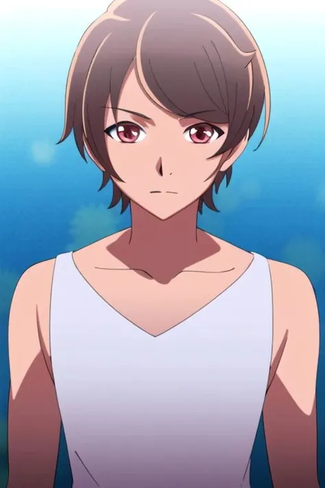 masterpiece, best quality, , 1boy, solo, male focus, looking at viewer, upper body, depth of field, (watercolor illustration, soft pastel colors:1.1), , <lora:haruto_tsukishiro:0.98>, haruto_tsukishiro,