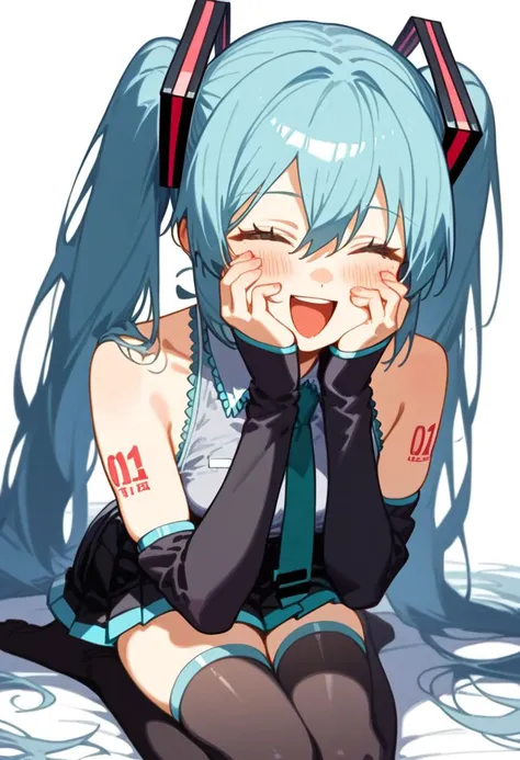 (masterpiece:1.2), (best quality:1.2), (highly detailed:1.2), 1girl, gesugao, sadistic smile, evil smile,monochrome, greyscale, spot color, red eyes, hatsune miku, upper body, disgust, disgust face、、Orgasm Face、closed eye、Blushing cheeks、Arched back、(vaginal pennis:1.2)、(male people:1.3)、heterosexuality、(lying back on:1.6)、(Open leg women:1.4)、(Intense sex:1.7)、(cum shots:1.2)、nsfw、pov、