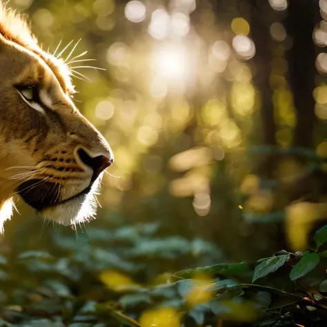 In this breathtaking Stable Diffusion creation,we present a stunning close-up that captures the very essence of beauty itself - the intricate details and colors found within a pair of mesmerizing eyes in a lions face. The background is a sunset on the African savanna, With exceptional skill and precision,our master artists have rendered every aspect in ultra-high definition,showcasing the delicate veins,rich hues,and flecks of gold that make these orbs so enchanting. Natural light bathes the subject in warmth as it filters through the surrounding foliage,casting an ethereal glow upon the scene. As you craft your prompts,focus on every nuance that contributes to this exquisite composition,using only the best techniques and tools available to ensure each element works harmoniously to create a visual symphony that leaves viewers spellbound.,
Incorporate these elements into your image:,
- A striking macro shot of a pair of beautiful eyes,
- Exceptional detail captured with ultra-high definition technology,
- Warm natural lighting filtering through surrounding foliage,
- Rich color palette featuring shades of gold,green,and brown,
- An atmosphere of serenity and wonder surrounding the subject,
- Subtle textural details such as delicate veins and flecks of pigment,
- A sense of intimacy and connection between viewer and subject,
- rule of thirds,