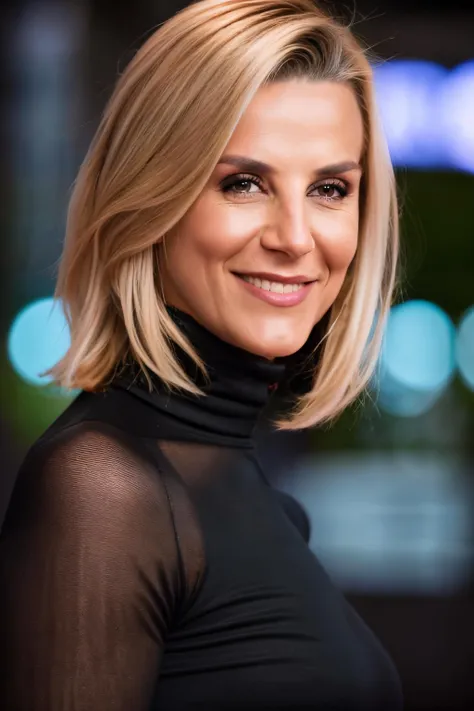 A stunning intricate full color portrait of 40 years old (sks woman:1), blond hair, wearing a black turtleneck, epic character composition, by ilya kuvshinov, alessio albi, nina masic, sharp focus, natural lighting, subsurface scattering, f2, 35mm, film grain,(photorealistic:1. 4),(8k, RAW photo:1. 2), (best quality:1. 4),(ultra highres:1. 2),<lora:LowRA:0.2>,<lora:detailed_eye:0.2> <lora:epiCRealismHelper:0.6> <lora:laurence-000026:1>