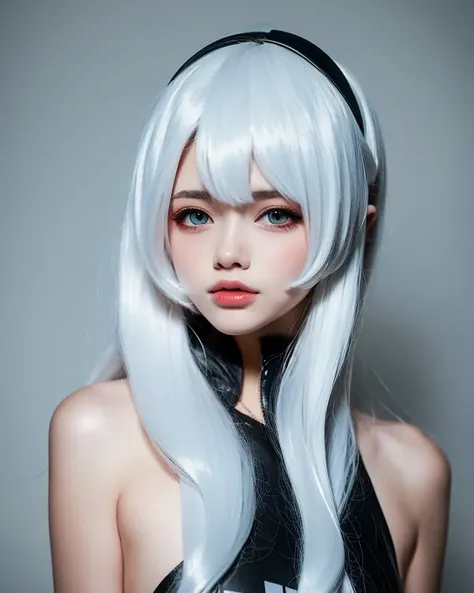 masterpiece, best quality, ultra-detailed, illustration,
1girl, white hair,
