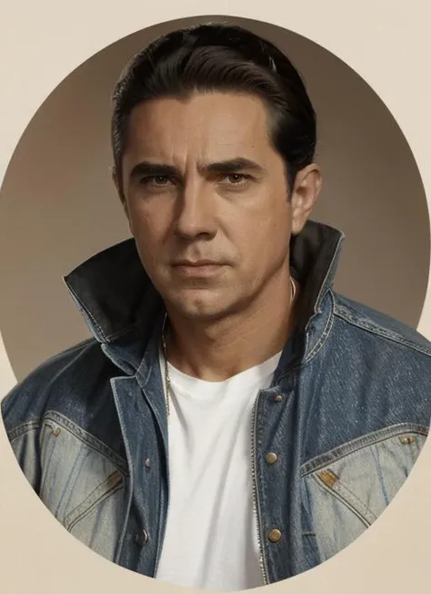d1, a man, Boy Next Door: Plain T-Shirt, Jeans, Sneakers, Casual Jacket, Natural Hairstyle, detailed, by alphonse mucha, adolfo hohenstein, alice russell glenny, stanley artgerm lau, greg rutkowski, detailed, trending on artstation, trending on artstation, smooth <lora:Dracula:.85>