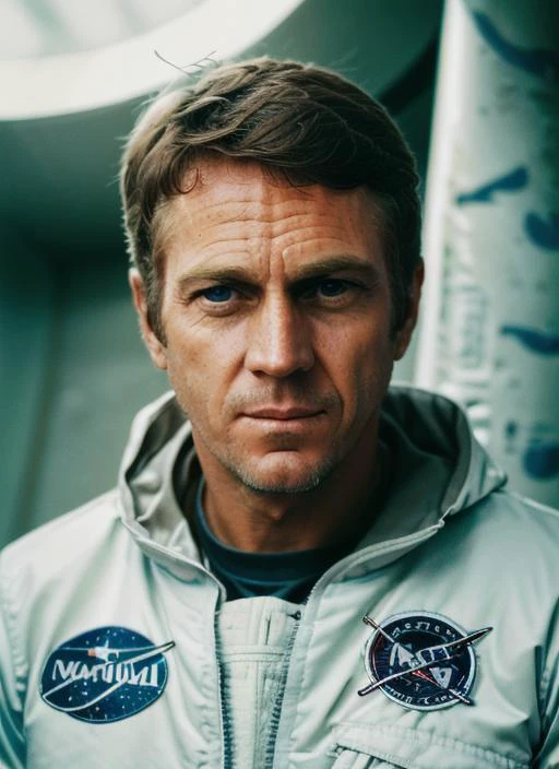 sm1,
,, headshot, man, solo, man wearing Space Chef's Jacket, Anti-Gravity Spatula, Zero-G Mixing Bowl, Astral Recipe Book, Cosmic Culinary Patch
<lora:SteveMcQueen:.95>, , natural skin texture, 24mm, 4k textures, soft cinematic light, adobe lightroom, photolab, hdr, intricate, elegant, highly detailed, sharp focus, ((((cinematic look)))), soothing tones, insane details, intricate details, hyperdetailed, low contrast, soft cinematic light, dim colors, exposure blend, hdr, faded