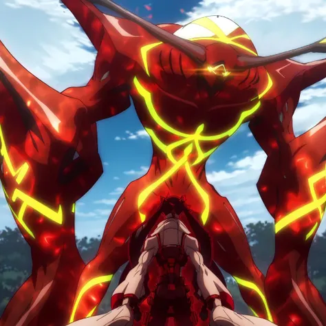 Red body, red energy, huge claws, yellow eyes, , energy lines
very detailed
Perfect body, perfect hands, perfect feet
huge arms
(whole body)
<lora:huoling:0.7> <lora:yewang:0.3>