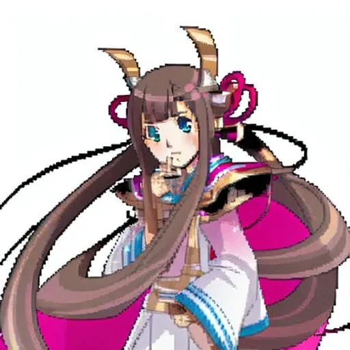 <lora:PokemonConquest:0.8> warriorfull, PokemonConquest, 1girl, blue_eyes, brown_hair, long_hair, solo