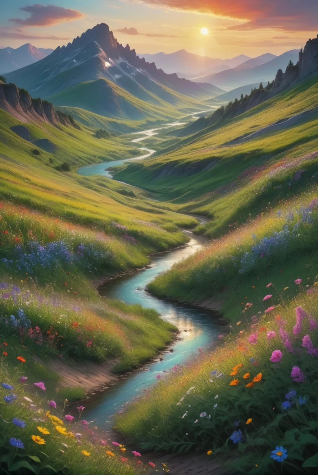 KK | Saturated Landscape SDXL