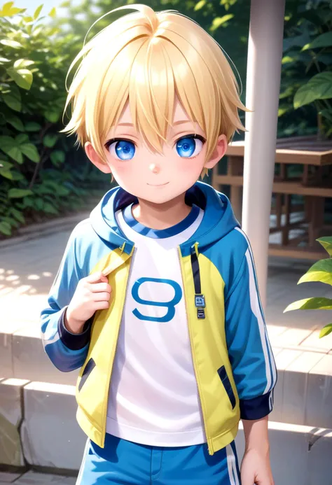 score_9, score_8_up, score_7_up, detailed eyes, beach, BREAK
straight on shot, standing,
<lora:cacd2ponyA-000020:0.75> sota, 1boy, (blonde hair:1.2), rashguard, jacket, long shorts, smile, male, male focus, closed mouth,
looking at viewer,male, male focus, blue hair, inside, corridors, petite, vivid colors, petite, cute, young, masterpiece, high quality, very_high_resolution, large_filesize, full color, detailed face,