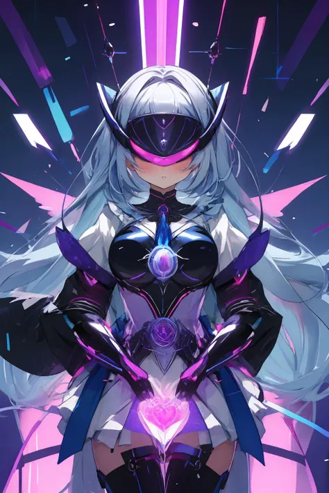 1girl, solo, masterpiece, best quality, (mecha musume:0.5), brainWM, magical girl, mind control machine, Hypnotic Visor, corruption,
<lora:brainWM_v3:0.8>