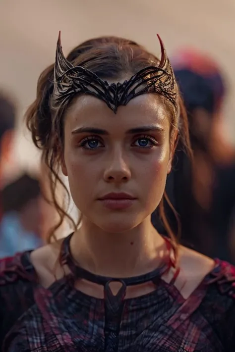 1girl, solo, portrait, looking at viewer, blurry_background, bokeh, chromatic_aberration, depth_of_field, female focus, photorealistic, soft colors, masterpiece, high quality, (high detailed skin:1.1)
<lora:jennie_jacques_lora_v02:1> jj89 <lora:scarlet_witch_dsmom_lora_v01:1> 5w1tch
