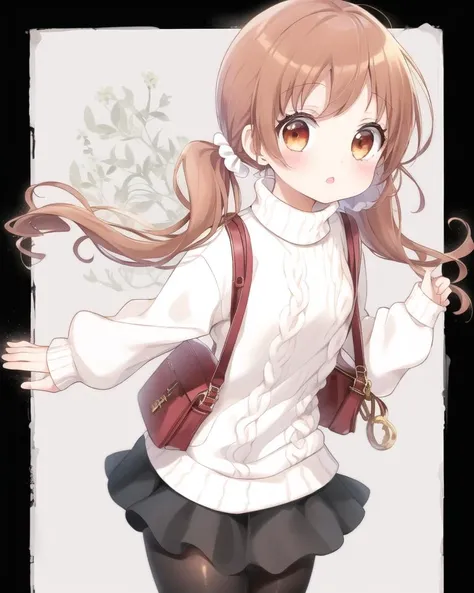 (1girl, solo:1), <lora:chimameTaiChinoMayaMegu3_v10:1>, (megu, natsu megumi, low twintails), , Cream-colored_oversized_sweater_dress, black_over-the-knee_boots, black_crossbody_bag, gold_hoop_earrings,, (child),(chibi:0.6), looking at viewer, cowboy shot, eyeliner, eyelashes, (pale skin:0.79), (body blush:1.06),
, <lora:cutesyStyleForSofter_cutesyV1:0.33>, <lora:chon_v10:0.15>,<lora:rohaArtStyleLora_v105940:0.16>,<lora:ohisashiburiStyle_ohisashiburiStyleV10:0.37>,<lora:shoujo_c10:0.52>, <lora:LoconLoraUekuraEku_v10:0.32>