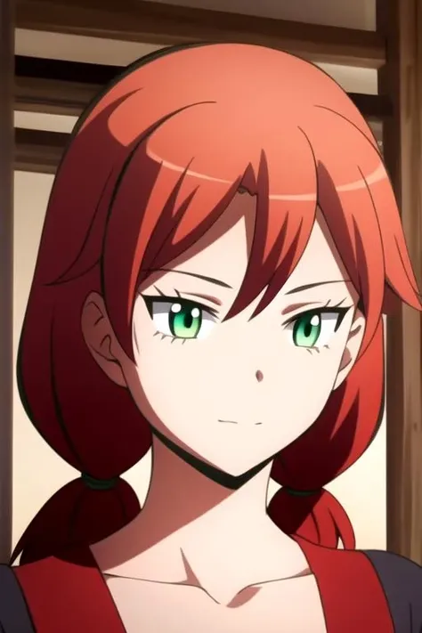 masterpiece, highres,1girl, <lora:RinkaHayamiR4:0.8>,RinkaHayamiR4, red hair, green eyes, twintails, ultra realistic