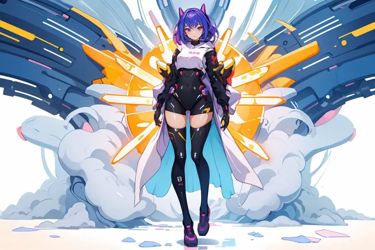 1girl,full body,mechasuit,
<lora:nijiarmor:1>, (masterpiece, best quality, high quality, highres, ultra-detailed),