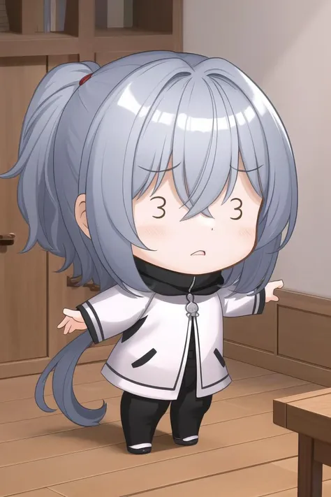 masterpiece, best quality, CG, wallpaper, HDR, high quality, high-definition, extremely detailed, 3 3, chibi,