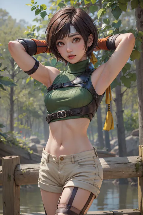 gwen tennyson,tracer,bulma,rebecca chambers,1girl,military uniform,japan, kimono,steel armor,green eyes,garter belt, thigh high boots,short hair,orange hair,moonlight,cherry blossom,shy smile,white striped top,bodycon skirt,freckles,redhead,beautiful girl,large breasts,ultra detailed,realistic,pilot scarf, wet clothes,wet body,spread legs,