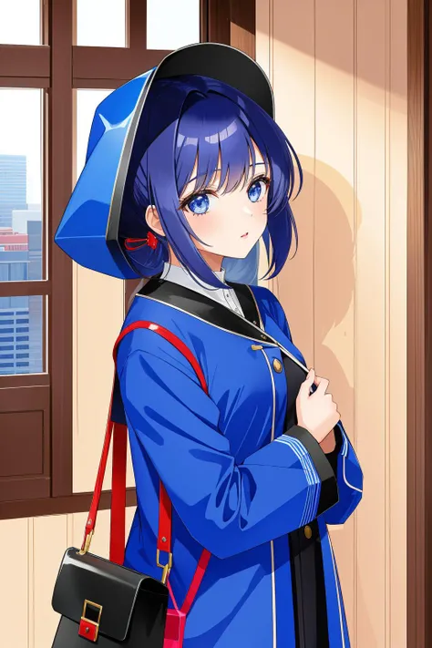 1girl, dressed in a very Cubo-futurism Lazuli Islamic Flannel Car coat, midweight Grunge (Mother:1.1) , the Mother is very Small and [Avant-Garde:Breathtaking:16], she is in a Horror setting, the Mother is Rafting, she has Sideswept bangs hairstyle