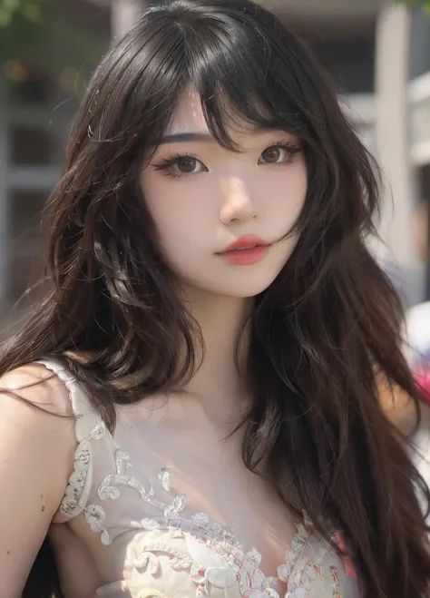 <lora:emiru:1>emirulol, professional head shot, beautiful expressive eyes, detailed eyes, glamorous hair, perfection, (8k, RAW photo, best quality, depth of field, ultra high res:1.2), (absurdres, intricate, photorealistic, masterpiece, ultra-detailed), crisp, vivid lighting