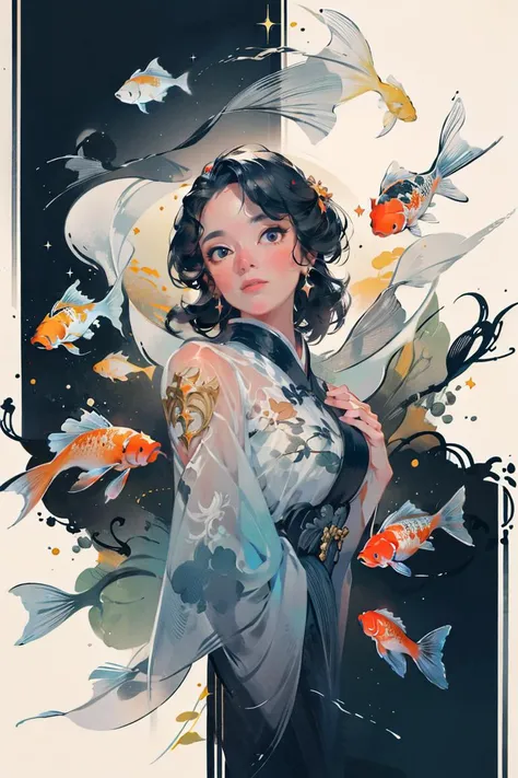 post-Impressionist 1GIRL,, facing looking at viewer, from above, looking up, fish eye lens, ink medium   <lora:EF-add_detail:0.5> <lora:AMB-White Dew:0.5> WHITE DEW <lora:kio_20231022003303:0.5> large koi <lora:zyd232_ChineseInkStyle_v1_0:0.5> zydink <lora:Painted_poster_V1-000035_1_pp:0.5> Painted poster  <lora:CircleArt_Sora:0.5> Circle <lora:edgHC_GOWN1:0.5> HC_GOWN, WEARING HC_GOWN  <lora:jinmeng:0.5> JINGMENG, GOLDEN LAYERED DRESS. SPARKLE, SEE-THROUGH, JEWELRY, image border <lora:EF-LowRA:0.5> dark theme <lora:choomoranma:0.5><lora:EF-GoodHands-beta2:0.5><lora:EF-GoodHands-beta2:0.5>