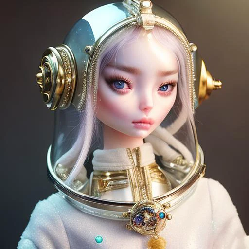 award winning photography, an astronaut in space, glass helmet, futuristic spacesuit, intricate details, cinematic atmosphere, iridescent, modelshoot style, dreamlikeart, dramatic lighting, trending artstation,
(art by DollsMarinaBychkova-6500:1.2)