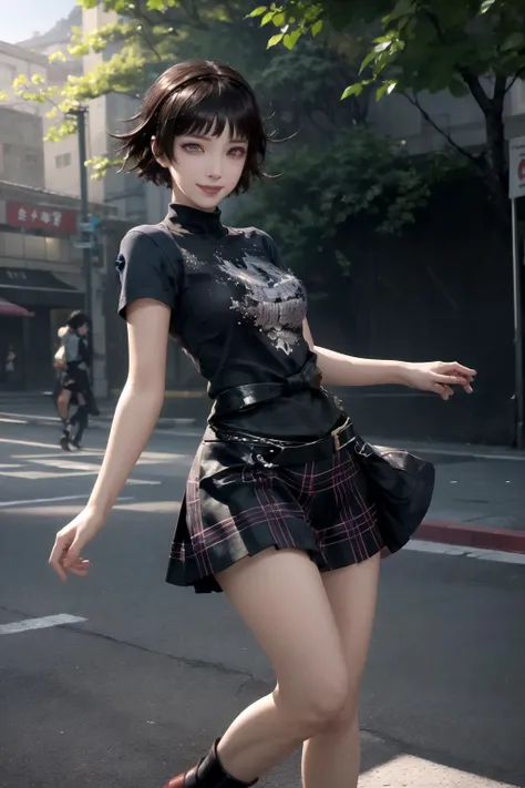 masterpiece, best quality, absurdres,,outdoors,(photorealistic:1.2),realistic
BREAK
1girl ,smile,blush,wearing a DanceCL, DanceCL, short sleeves, dancing, full body,, Closeup face portrait, smooth soft skin, beautiful eyes, intricate colored hair, symmetrical, anime wide eyes, soft lighting, detailed face, by makoto shinkai, stanley artgerm lau, wlop, rossdraws, concept art, digital painting
