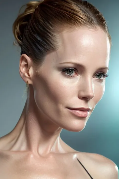 (CR-Lesli3Mann-summer4love263:0.9), full color portrait of woman, (oiled shiny skin:1.1), (slick undercut hair:1.1),
masterpiece, best quality, sharp focus, 8k highres, ultra-detailed, rim light, (grey background:1.0),