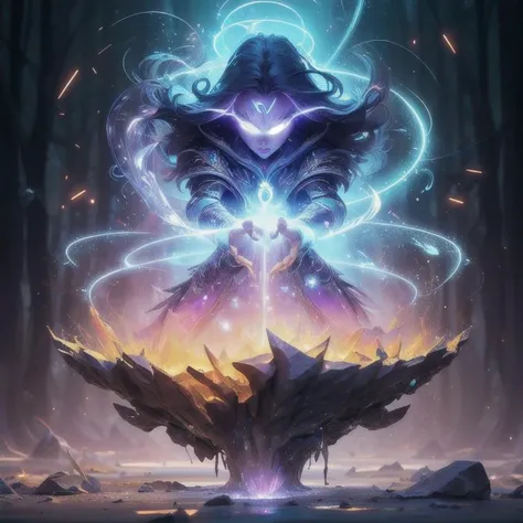 (cartoon, cgi render:1.5),
(masterpiece, 8k, hdr, best quality, perfect, very high quality:1.5),
(1 woman, sorceress, master of the arcane arts, magical, levitating, surrounded by magical energy:1.3),
crystals, magical aura
<lora:CreationMagic-21:0.2> creationmagic , ethereal creation, fragmented construct, particles stream,
magic library, potions, magical artefacts, encantations,
<lora:wrenchsfantasy-000016:0.5> wrenchsfantasy, fantasy, glowing, glowing eyes,
OverallDetail