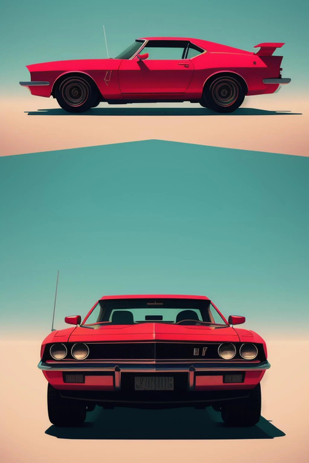 gta 5 is a concept art by rick sanchez and james gilleard, behance contest winner, pop surrealism, detailed painting, very detailed, minimalist, skeuomorphic, airbrush art