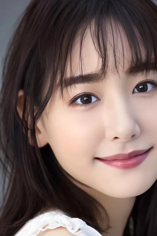 masterpiece, best quality, highres, absurdres, realistic,photoshop \(medium\),1girl, solo,small breasts,black eyes,solo, black hair, lips,((:2)), looking at viewer,smile
<lora:gakkiAragakiYui_v2:0.78> <lora:japaneseDoVlLikeness:0.1>
<lora:cuteGirlMix4_v10:0.3>