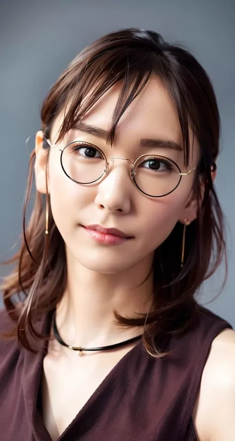 (masterpiece),(best quality:1.0), (ultra highres:1.0), (upper body shot:1.5), detailed,
1 young girl,
(detailed eye:1.5), glasses,
detailed beautiful skin,face focus, (detailed face:1.5),looking at viewer, sleeveless, bare_shoulders, lace, collarbone, lace_trim,
long_hair, hair_flower, hair_ornament, brown_hair, windy,
soft light,
(gakki:1.2), <lora:gakki-auto-height:1.0>