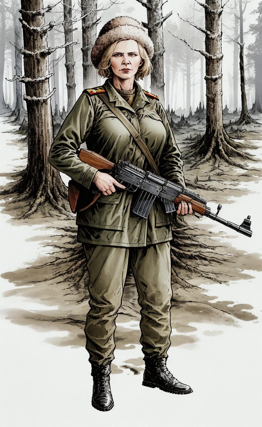 War That Never Was - LoRA (Twilight 2000 4e Style) beta 1 (?? DIM)