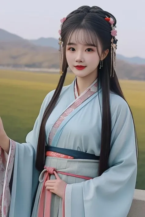best quality, masterpiece,real,realistic, photo,photorealistic,upper body, looking at viewer,1girl, chuxia,hanfu,
<lora:chuxia_v1_05:0.7>
