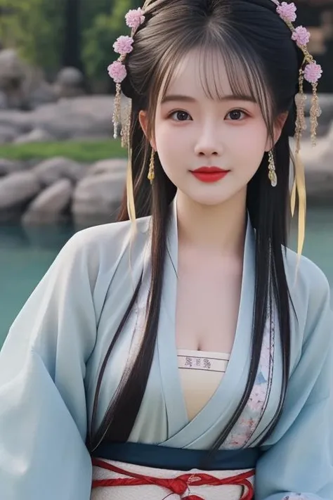 best quality, masterpiece,real,realistic, photo,photorealistic,upper body, looking at viewer,1girl,  chuxia,hanfu,
<lora:chuxia_v1_05:0.7>