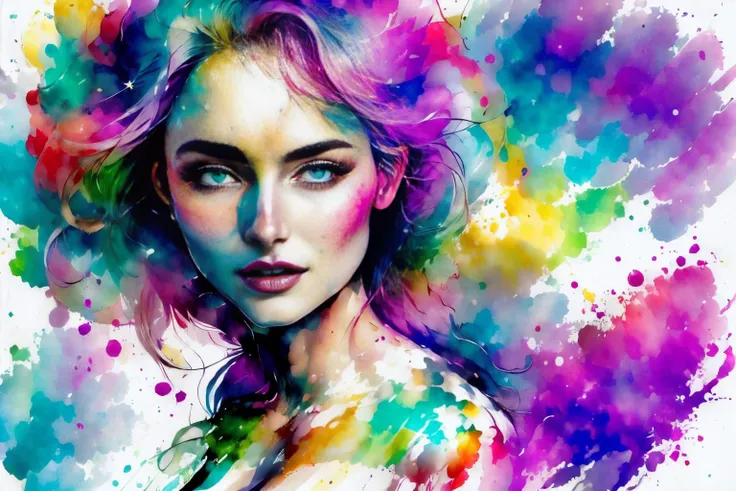 (Realisitc:1.5) woman <lora:EdobWomanAquarel_v1.0:1>