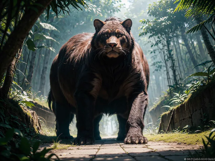 (famous artwork by __vogonic_guide/guide-artist-mix__, detailed expressive eyes, fantasy style, in the heart of the jungle on planet __vogonic_guide/name-planet__, the __vogonic_guide/name-beast__ with its __vogonic_guide/gibberish-adj__ wings and its glowing __vogonic_guide/gibberish-adj__ eyes prowls through the shadows, surrounded by the ancient overgrown ruins of the __vogonic_guide/gibberish-nouns__s and the swirling pools of __vogonic_guide/gibberish-nouns__:1.3),j. h. williams iii, Best Quality,Masterpiece,Edge quality,gorgeous and intricate detail,Perspective Silhouette,((8k, Best Quality, Masterpiece, Extremely Detailed, Rule of Thirds)),((crazy imagery)),photorealistic,masterpiece,superb,HDR,high resolution,sharp focus,photorealistic rendering,extremely detailed description,professional,intricate details,