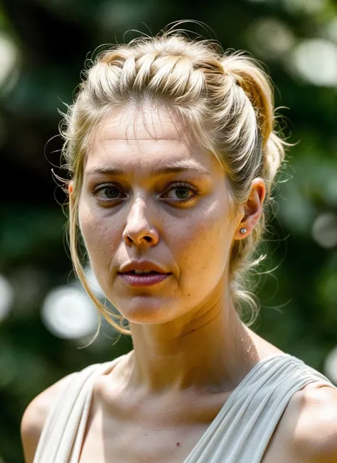 RAW photo of alainahuffman-ti, natural lighting, 8k uhd, dslr, high quality, film grain, Fujifilm XT3, <lora:add_detail:0.7>, by Imogen Cunningham, christmas theme