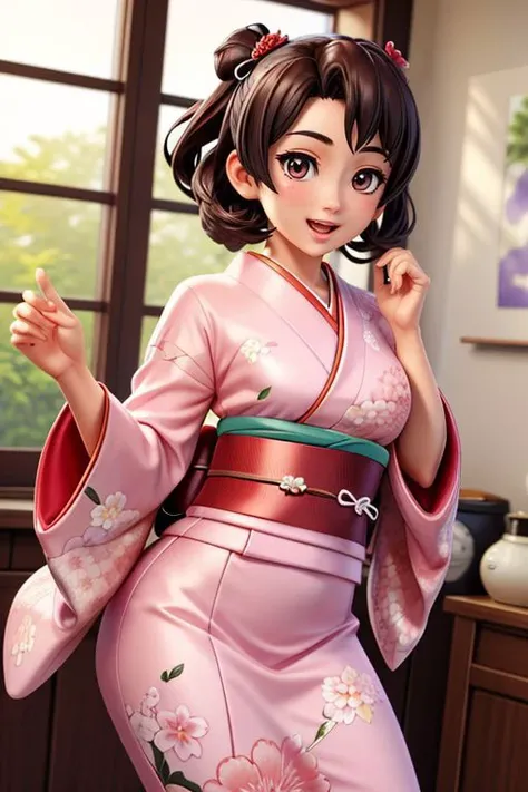 <lora:add_detail:0.5> <lora:copax_charm_eu:0.0> (photorealistic, masterpiece, best quality), face excited, seductive pose,
susato mikotoba, floral print, japanese clothes, pink kimono <lora:gaa_susato:0.3>