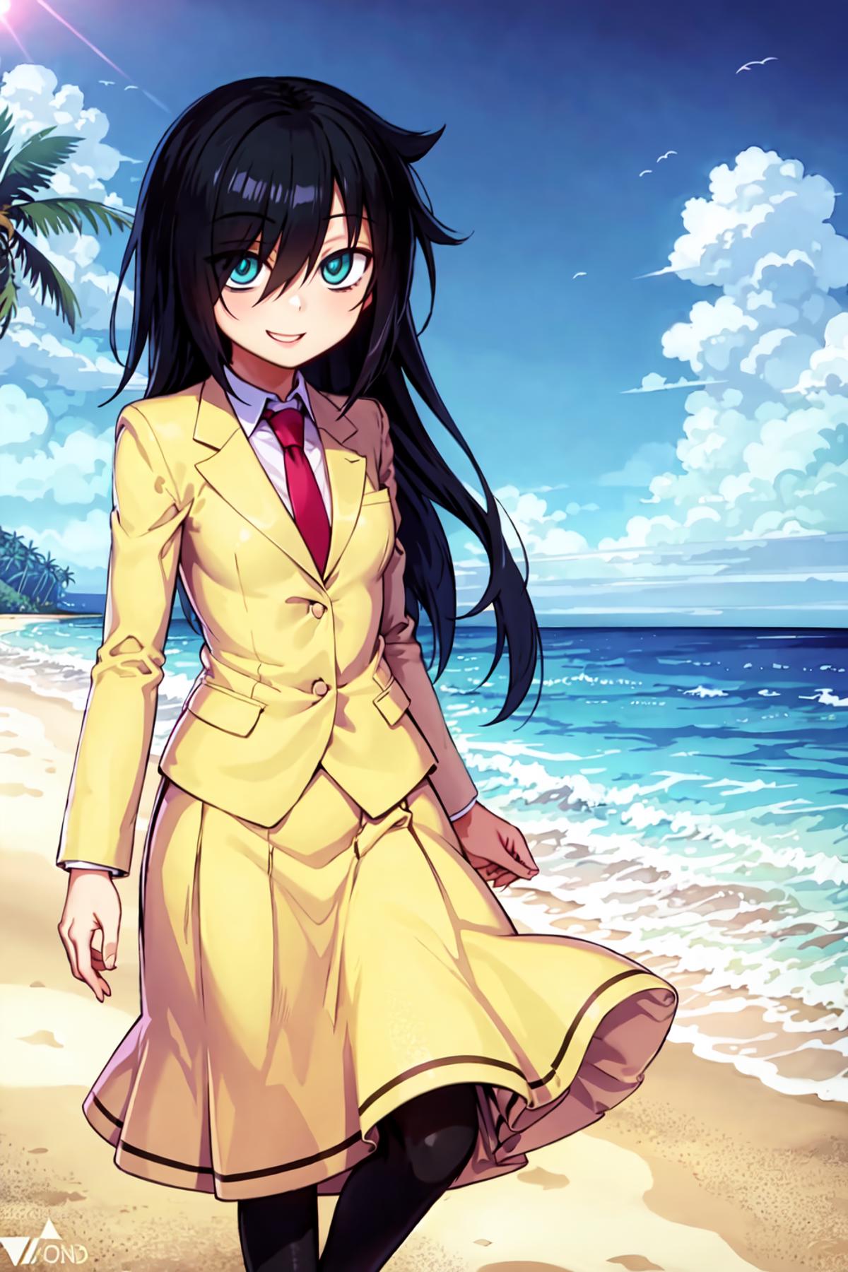 私がモテないのはどう考えてもお前らが悪い WATAMOTE 黒木智子 Kuroki Tomoko - LoCon LORA v1.0