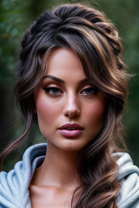 photo of beautiful (EPB14nc4Km13c:0.99), a woman with perfect hair, hair upsweep updo, wearing (blue Fleece Hoodie :1.1), (plain white hell, fantastic scenery, window, clear sky :1.1), modelshoot style, (extremely detailed CG unity 8k wallpaper), professional majestic photography, (smile), ((upper body)), (camera), 24mm, exposure blend, hdr, faded, extremely intricate, High (Detail:1.1), Sharp focus, dramatic, soft cinematic light, (upper body), (looking at viewer), (detailed pupils), 4k textures, soft cinematic light, adobe lightroom, photolab, elegant, ((((cinematic look)))), soothing tones, insane details, hyperdetailed, low contrast("I've got a bad feeling about this.":1.1), ("In Jernau we trust!":1.1),