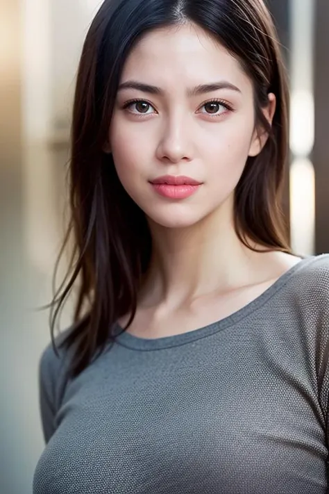 dressed, (photo realistic:1.4), (hyper realistic:1.4), (realistic:1.3),
(smoother lighting:1.05), (increase cinematic lighting quality:0.9), 32K,
1girl,20yo girl, realistic lighting, backlighting, light on face, ray trace, (brightening light:1.2), (Increase quality:1.4),
(best quality real texture skin:1.4), finely detailed eyes, finely detailed face, finely quality eyes,
(joy, blush), (tired and sleepy and satisfied:0.0), face closeup, t-shirts,
(Increase body line mood:1.1), (Increase skin texture beauty:1.1)
<lora:dollyMixGirl_V1:0.5>