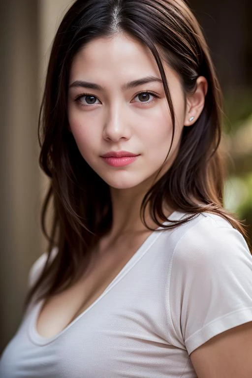 dressed, (photo realistic:1.4), (hyper realistic:1.4), (realistic:1.3),
(smoother lighting:1.05), (increase cinematic lighting quality:0.9), 32K,
1girl,20yo girl, realistic lighting, backlighting, light on face, ray trace, (brightening light:1.2), (Increase quality:1.4),
(best quality real texture skin:1.4), finely detailed eyes, finely detailed face, finely quality eyes,
(joy, blush), (tired and sleepy and satisfied:0.0), face closeup, t-shirts,
(Increase body line mood:1.1), (Increase skin texture beauty:1.1)
<lora:dollyMixGirl_V2:0.6>