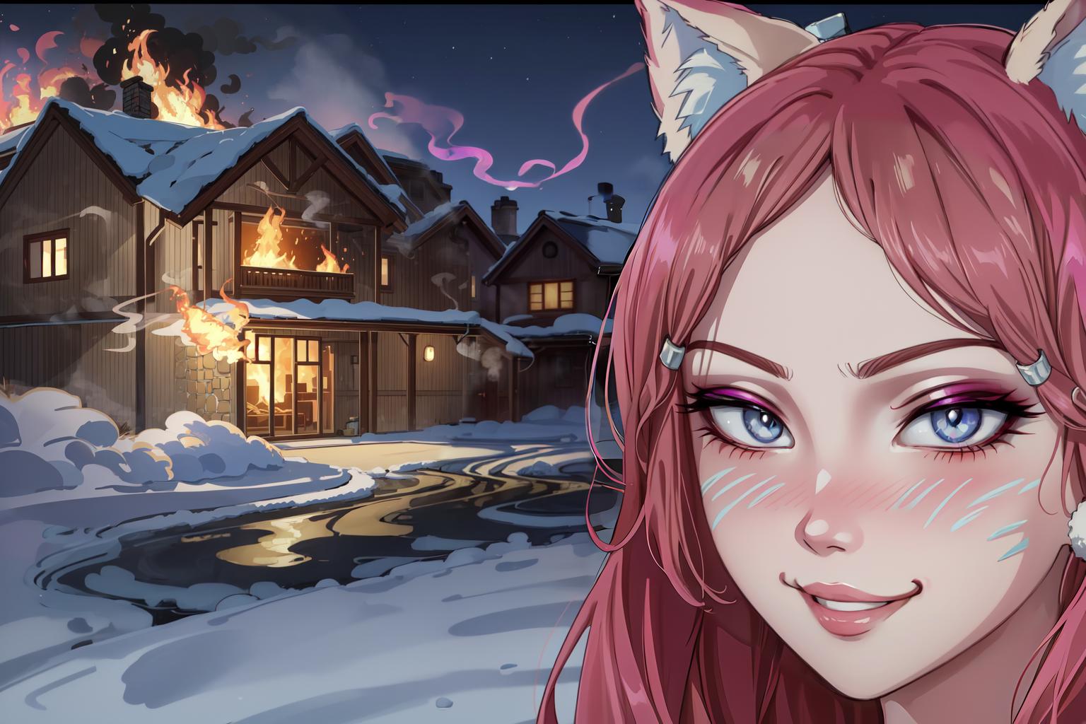 Snow Moon Ahri | League of Legends v1.0