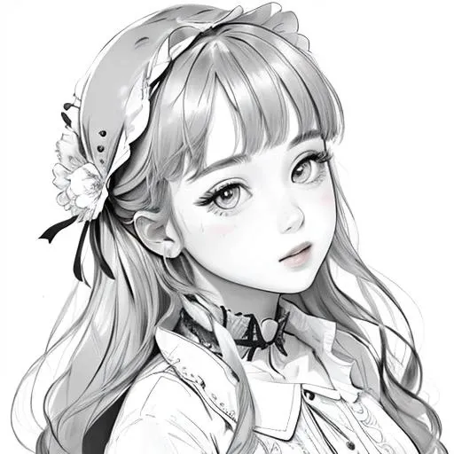 masterpiece, best quality,
1girl, <lora:unstabledreamLinearts01:1>(lineart:1)