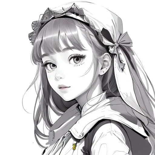 masterpiece, best quality,
1girl, <lora:unstabledreamLinearts01:1>(lineart:1)