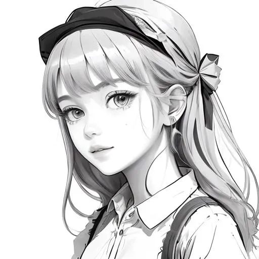 masterpiece, best quality,
1girl, <lora:unstabledreamLinearts01:1>(lineart:1)