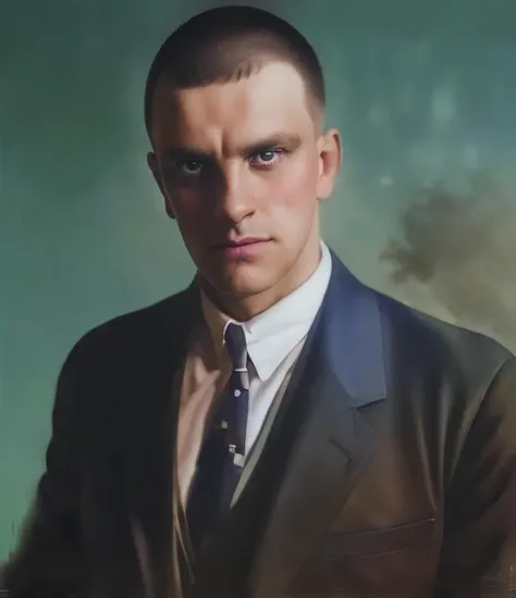 portrait of (Mayakovsky_Nero:1.45), European man, Mayakovsky_Nero in coat, 55mm, 4k,waist-length photo, (detailed skin:1.2), (pores:1.2), Beautiful eyes, round pupils, (photorealism:1.5), nikon , high resolution, (hi-top fade:1.3), dark theme, soothing tones, muted colors, high contrast, (natural skin texture, soft light, sharp), smoke, in the sky, colorful and vibrant, mystical colors, (art by Craig Davison:1.3),contemporary impressionism, portrait painting, iridescent painting, 3/4 perspective view, low angle, sweeping circling composition, large beautiful crystal eyes, big irises, UHD, HDR, 8K, (Masterpiece:1. 5), (the most beautiful portrait in the world:1.5) side photo <lora:Mayakovsky_V1-10:0.925>