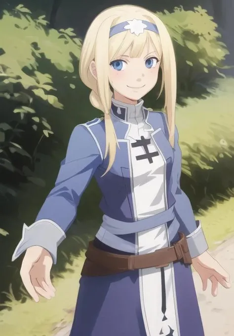 <lora:Alice_Zuberg:0.8>, Alice_Zuberg, solo, smile,