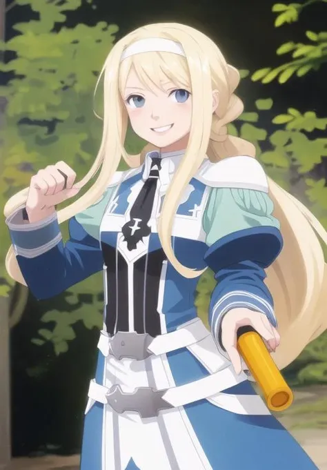 <lora:Alice_Zuberg:0.8>, Alice_Zuberg, solo, smile,