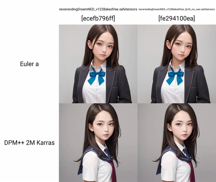 (masterpiece, best quality:1.3), upper body, solo, a cute girl, school uniform, simple grey background